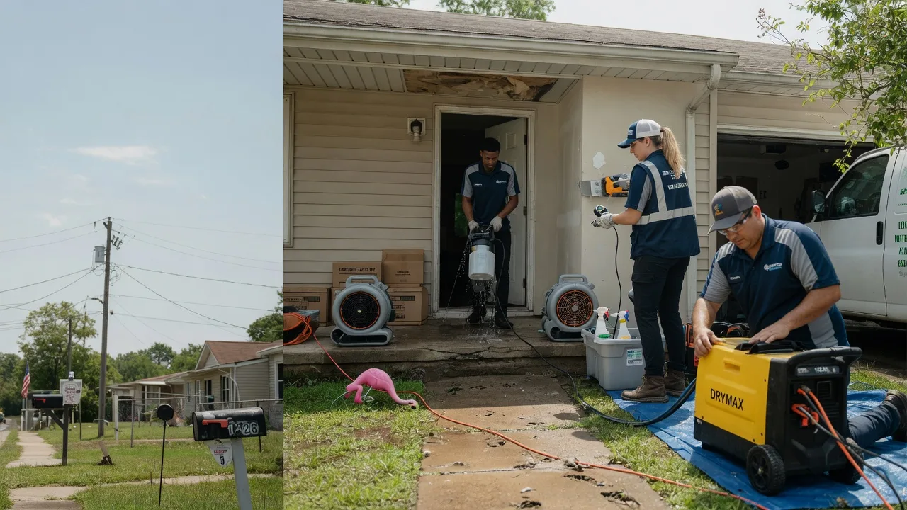 Storm Damage Water Removal in Gibson, TN near me